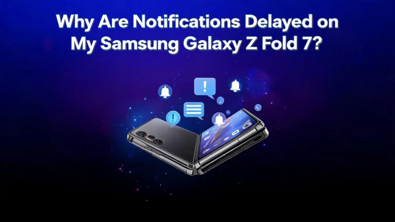 Why Are Notifications Delayed on My Samsung Galaxy Z Fold 7?
