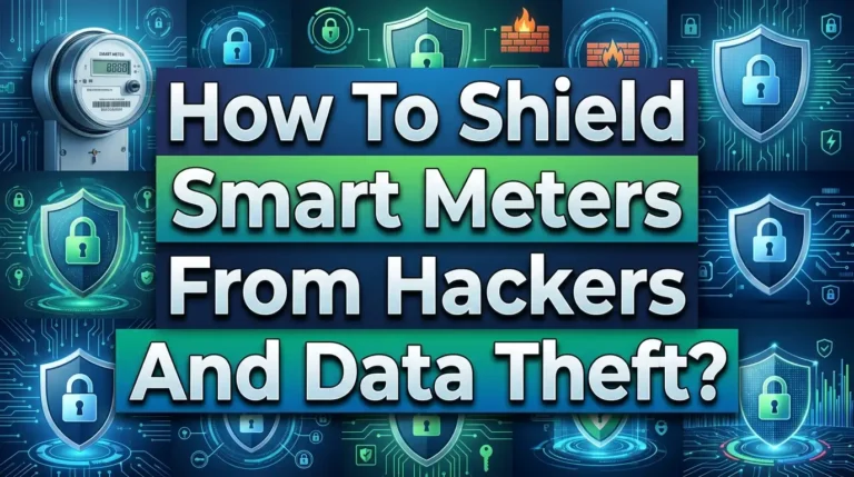 How To Shield Smart Meters From Hackers And Data Theft?