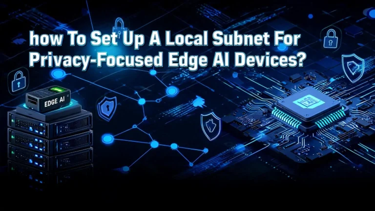 How To Set Up A Local Subnet For Privacy Focused Edge AI Devices?
