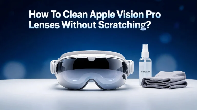 How To Clean Apple Vision Pro Lenses Without Scratching?