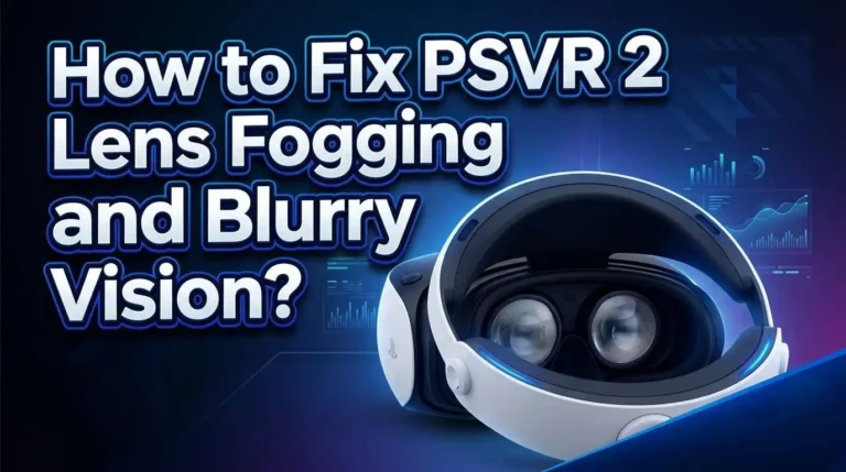 How to Fix PSVR 2 Lens Fogging and Blurry Vision?