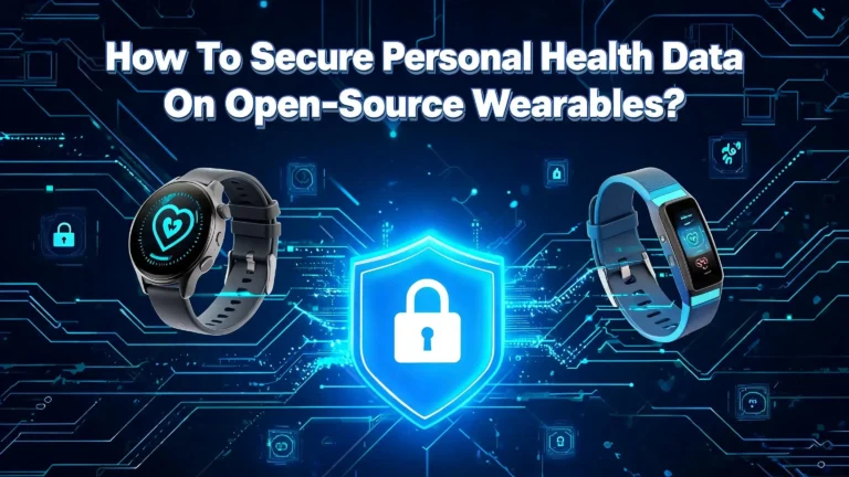 How To Secure Personal Health Data On Open Source Wearables?