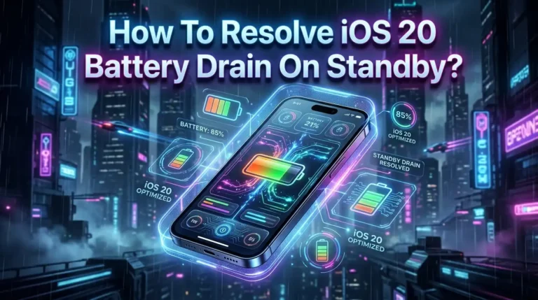 How To Resolve iOS 20 Battery Drain On Standby?
