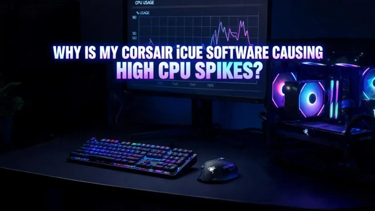 Why Is My Corsair iCUE Software Causing High CPU Spikes?