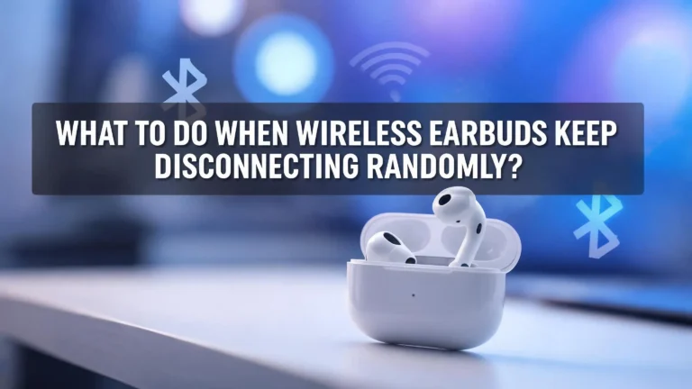 What to Do When Wireless Earbuds Keep Disconnecting Randomly?