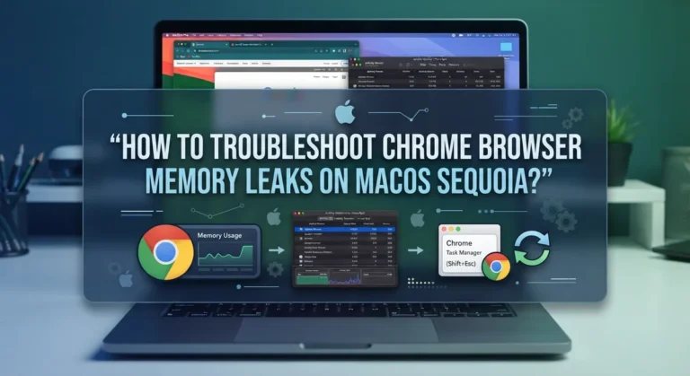 How To Troubleshoot Chrome Browser Memory Leaks On macOS Sequoia?
